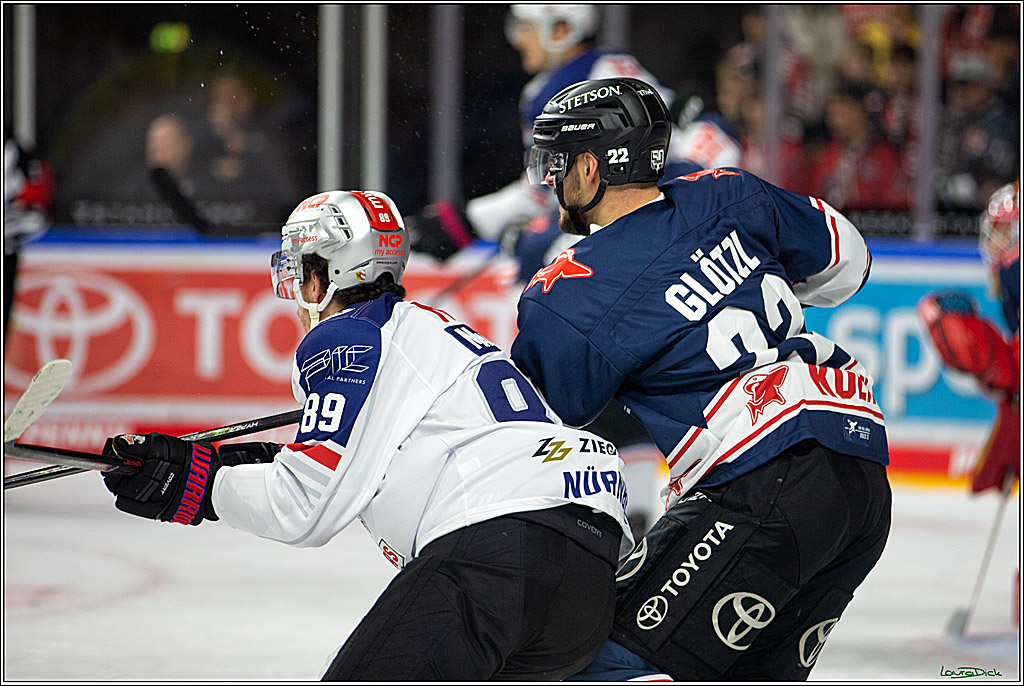PENNY DEL; Koelner Haie- Nuernberger Ice Tigers; Koeln, 29.01.2023